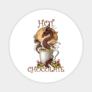 Hot Chocolate Dragon Magnet